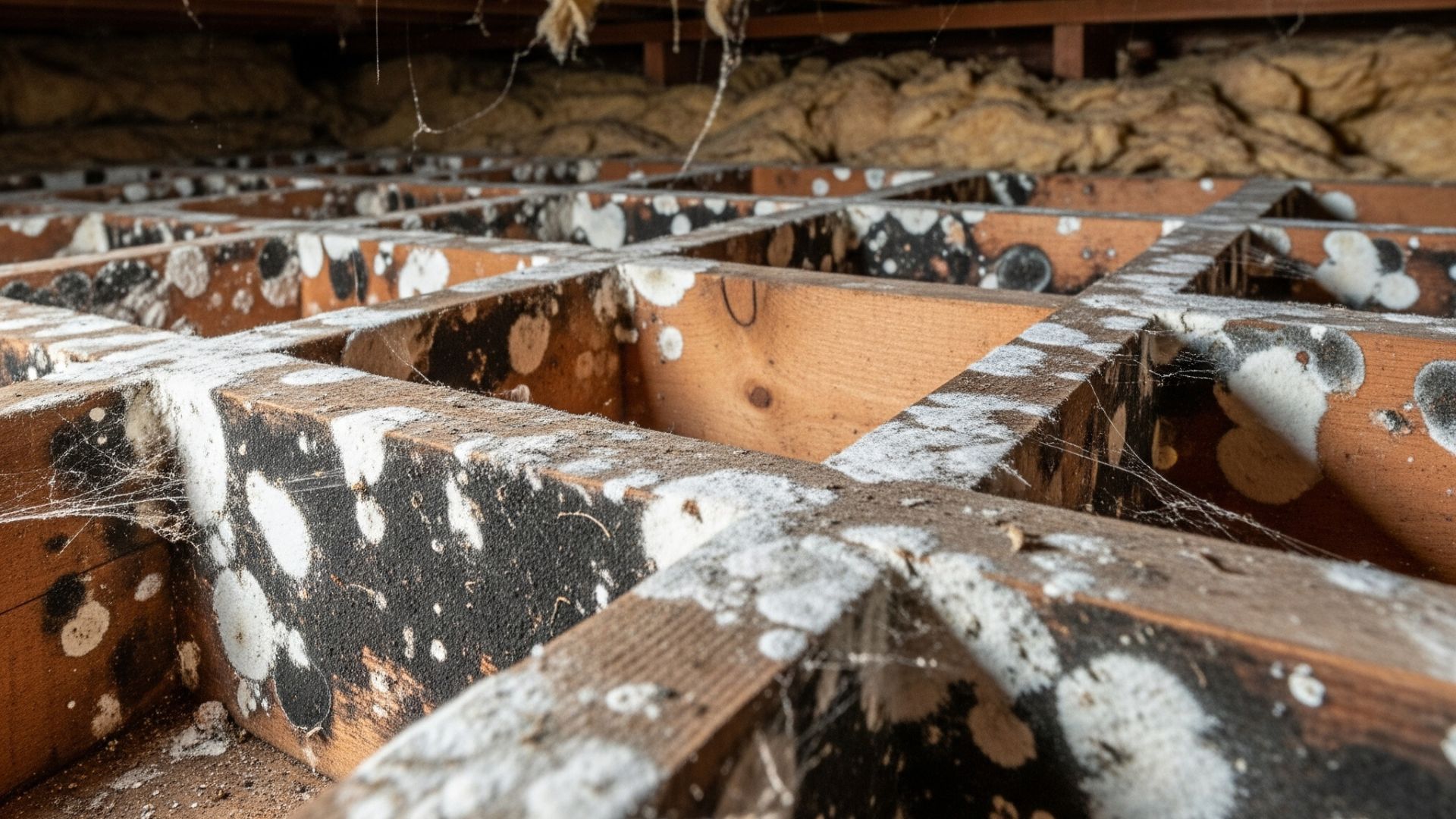 mold in the crawl space