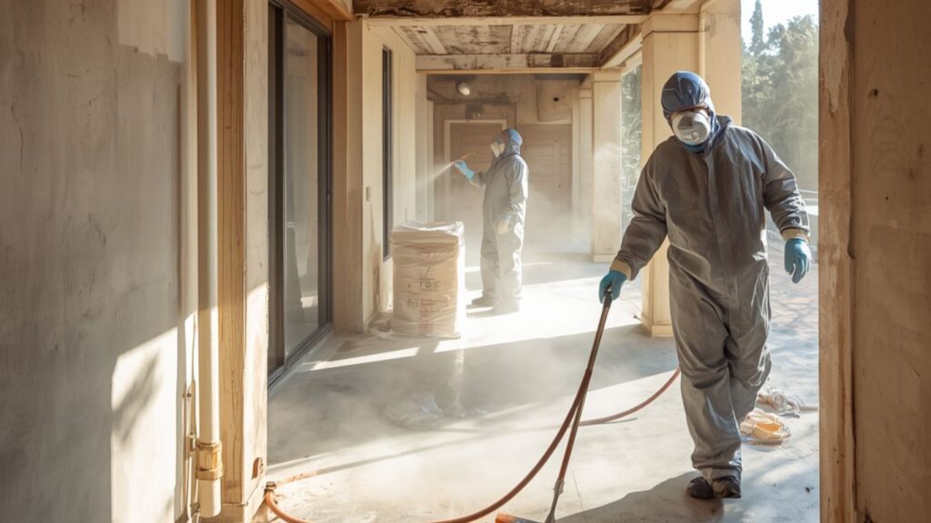 HOA mold remediation for a Los Angeles condo community common area