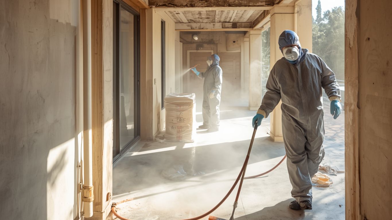 HOA mold remediation for a Los Angeles condo community common area